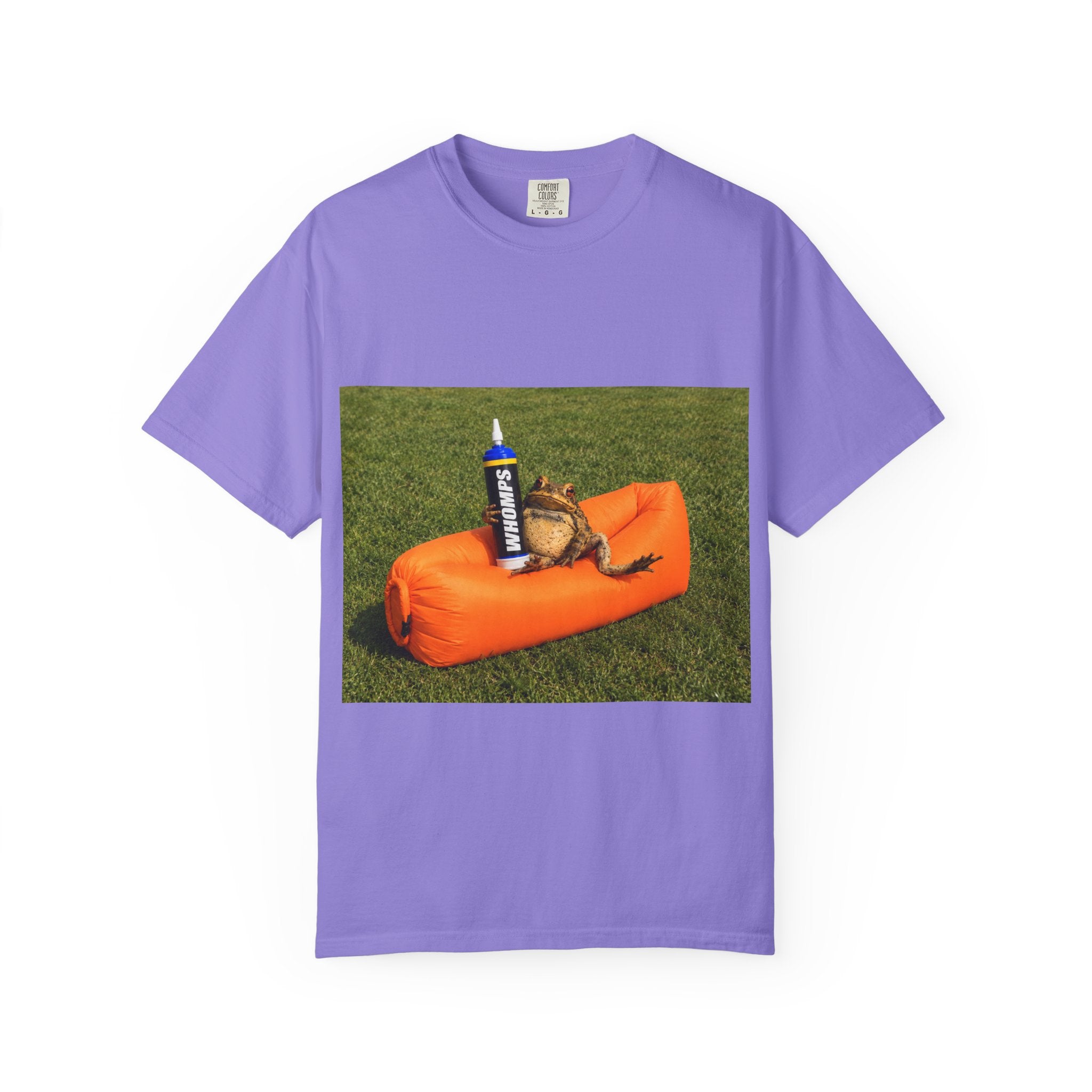 Whomp Frog on Couch T-Shirt