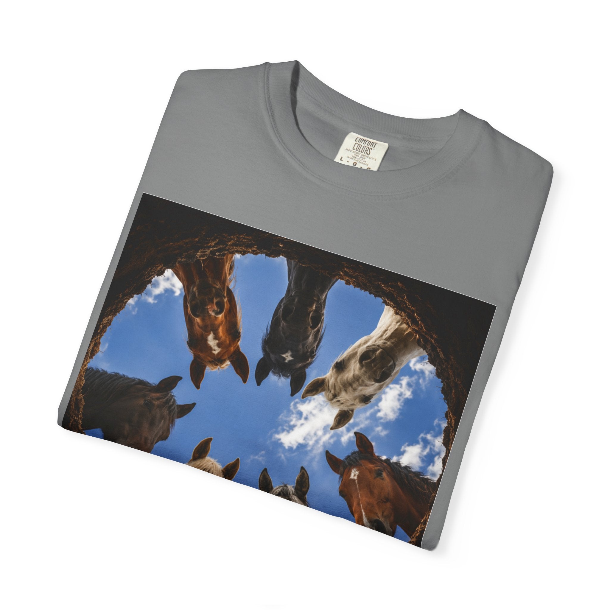 K-Hole Horses Graphic T-Shirt