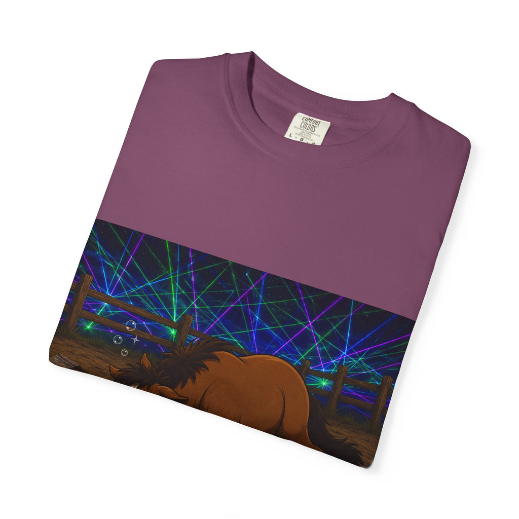 Horse K-Hole Tee (Front & Back Graphic) - T shirt