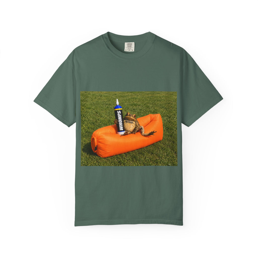 Whomp Frog on Couch T-Shirt