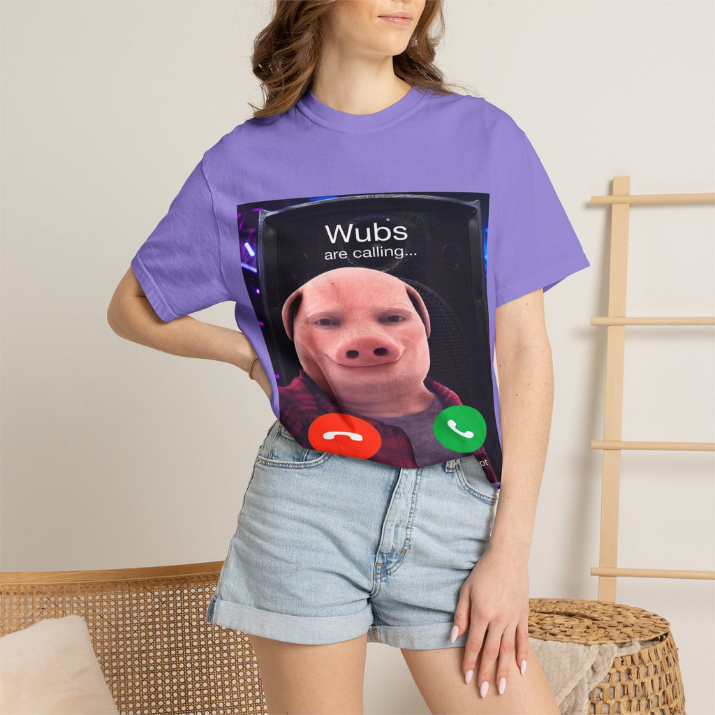 Wubs Are Calling T‑Shirt - Dubstep Tee