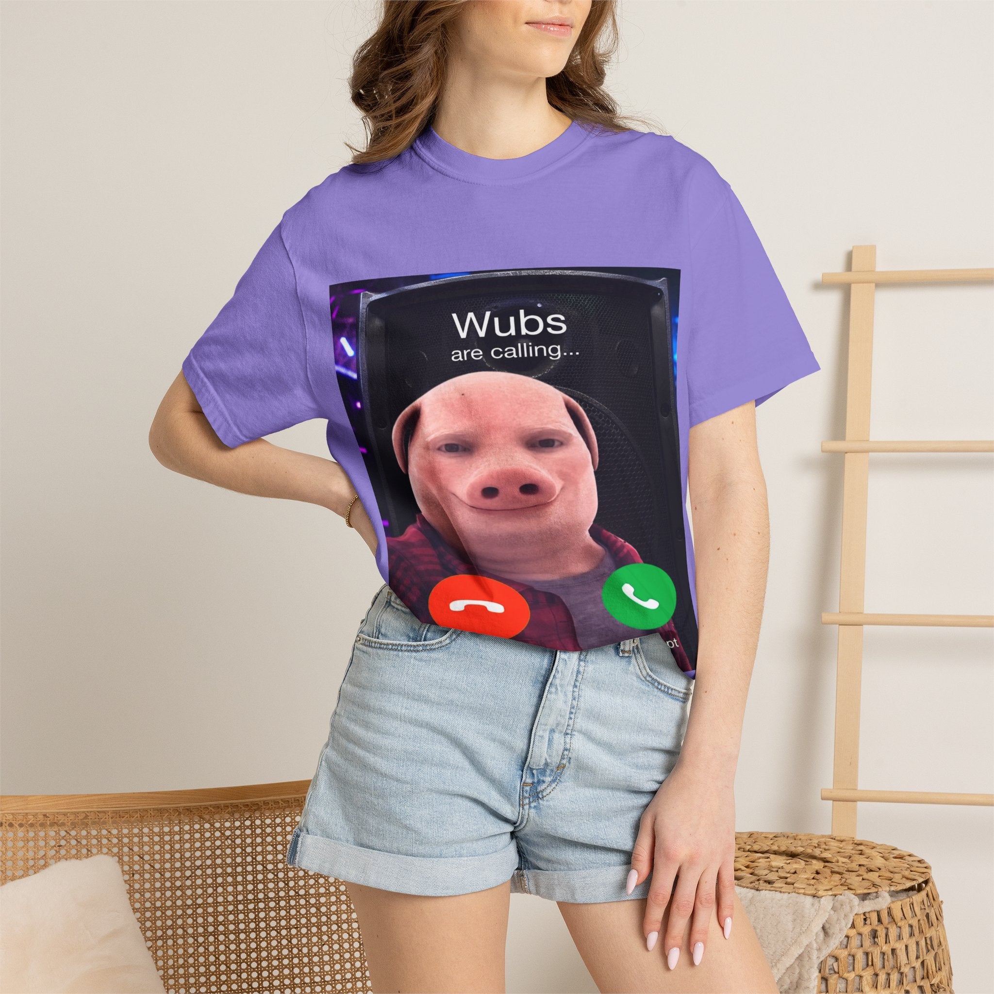 Wubs Are Calling T‑Shirt - Dubstep Tee