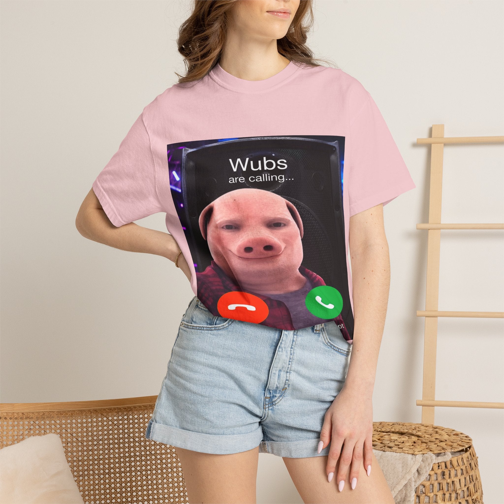 Wubs Are Calling T‑Shirt - Dubstep Tee