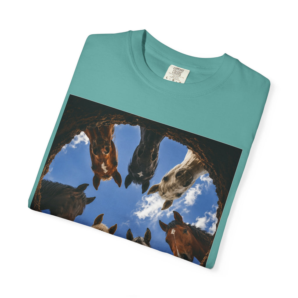 K-Hole Horses Graphic T-Shirt