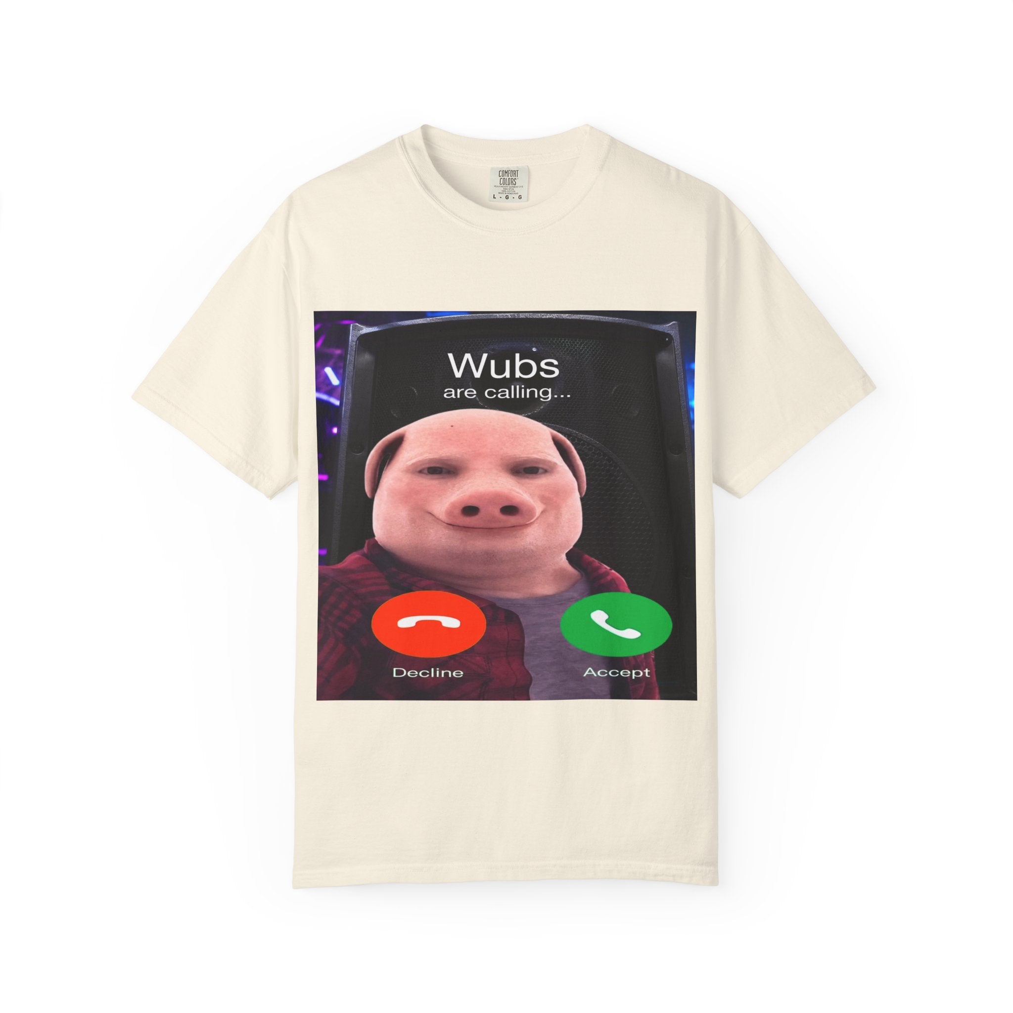 Wubs Are Calling T‑Shirt - Dubstep Tee