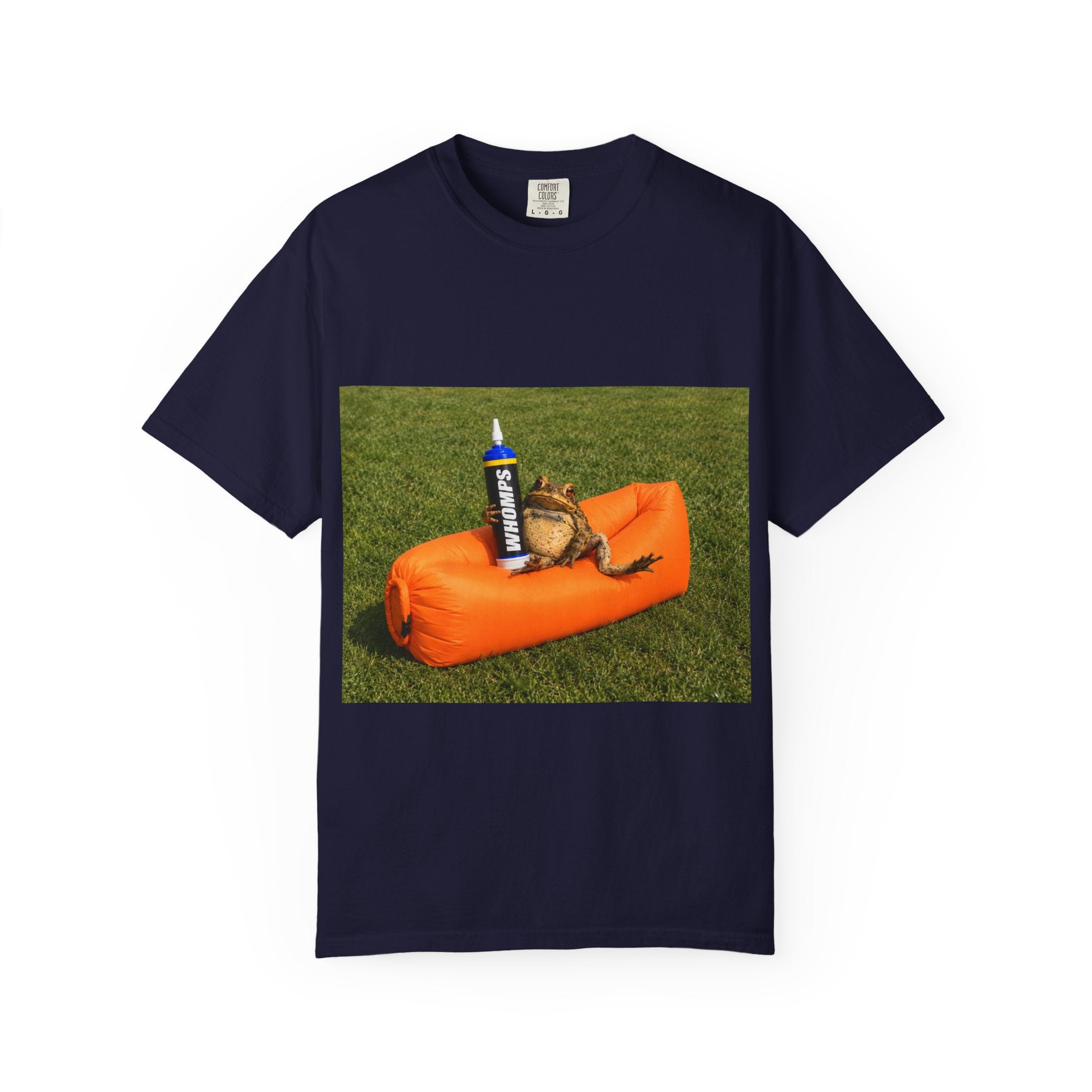 Whomp Frog on Couch T-Shirt