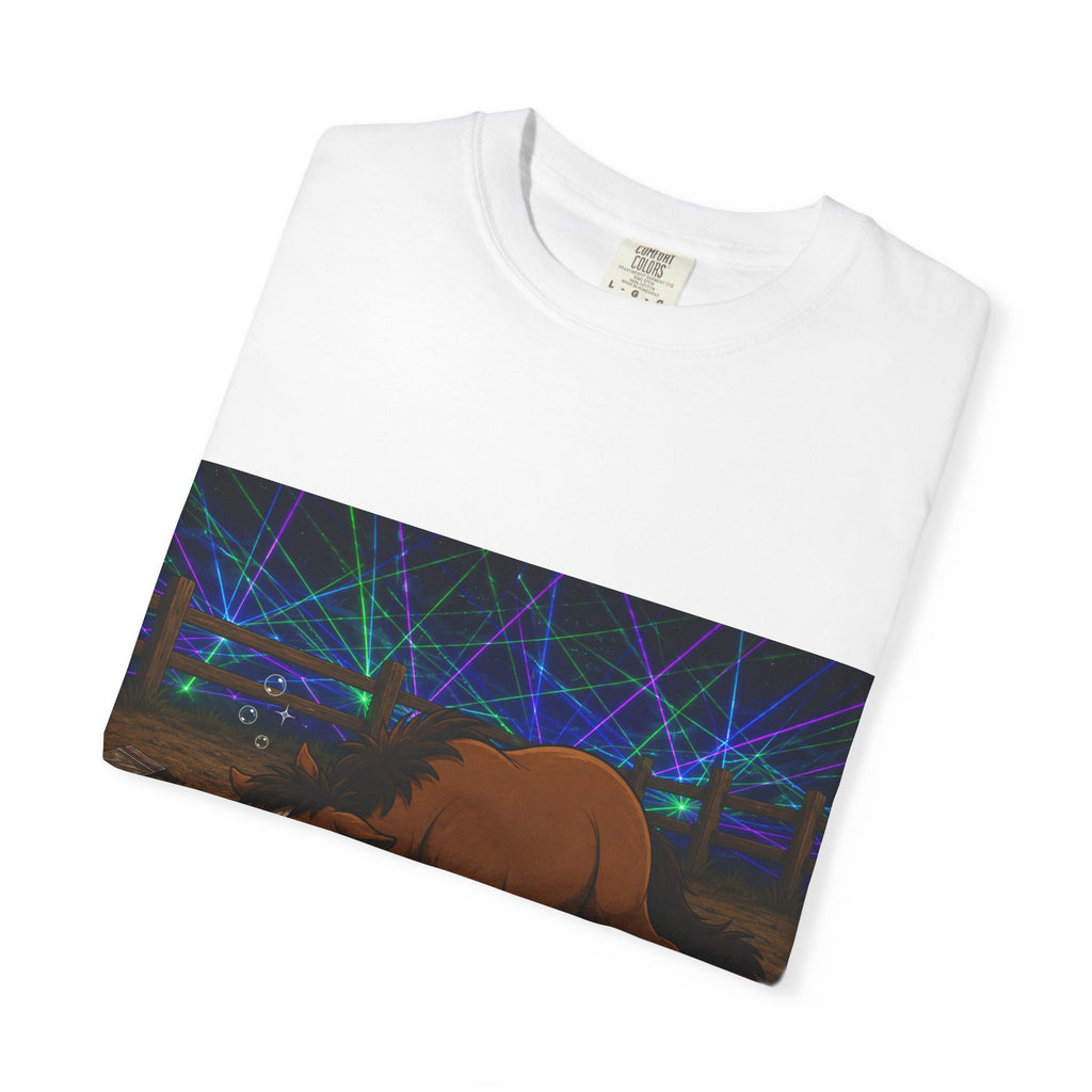 Horse K-Hole Tee (Front & Back Graphic) - T shirt