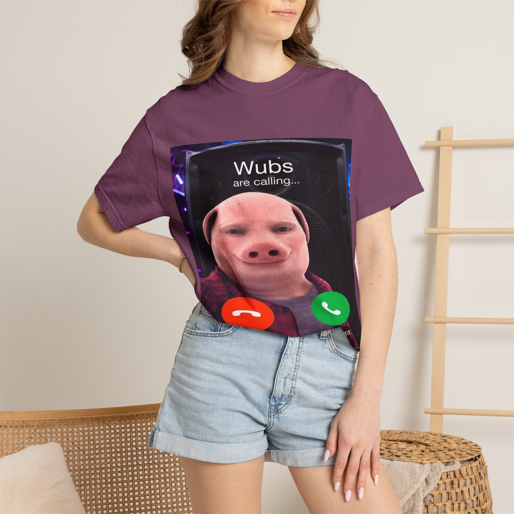 Wubs Are Calling T‑Shirt - Dubstep Tee