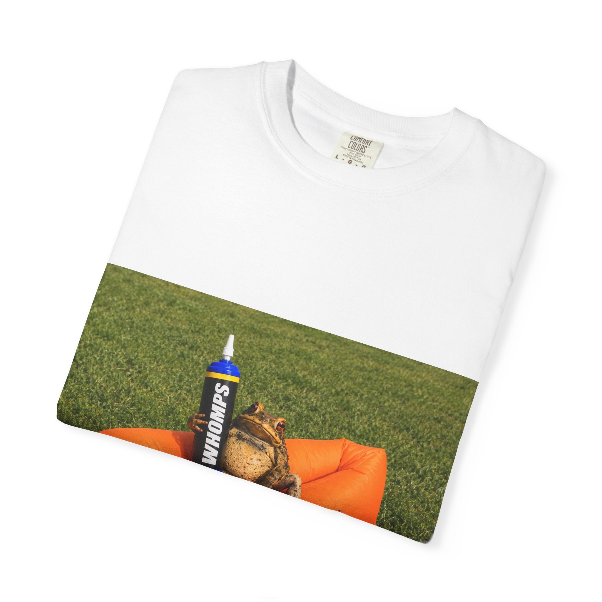 Whomp Frog on Couch T-Shirt