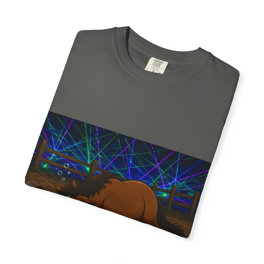 Horse K-Hole Tee (Front & Back Graphic) - T shirt