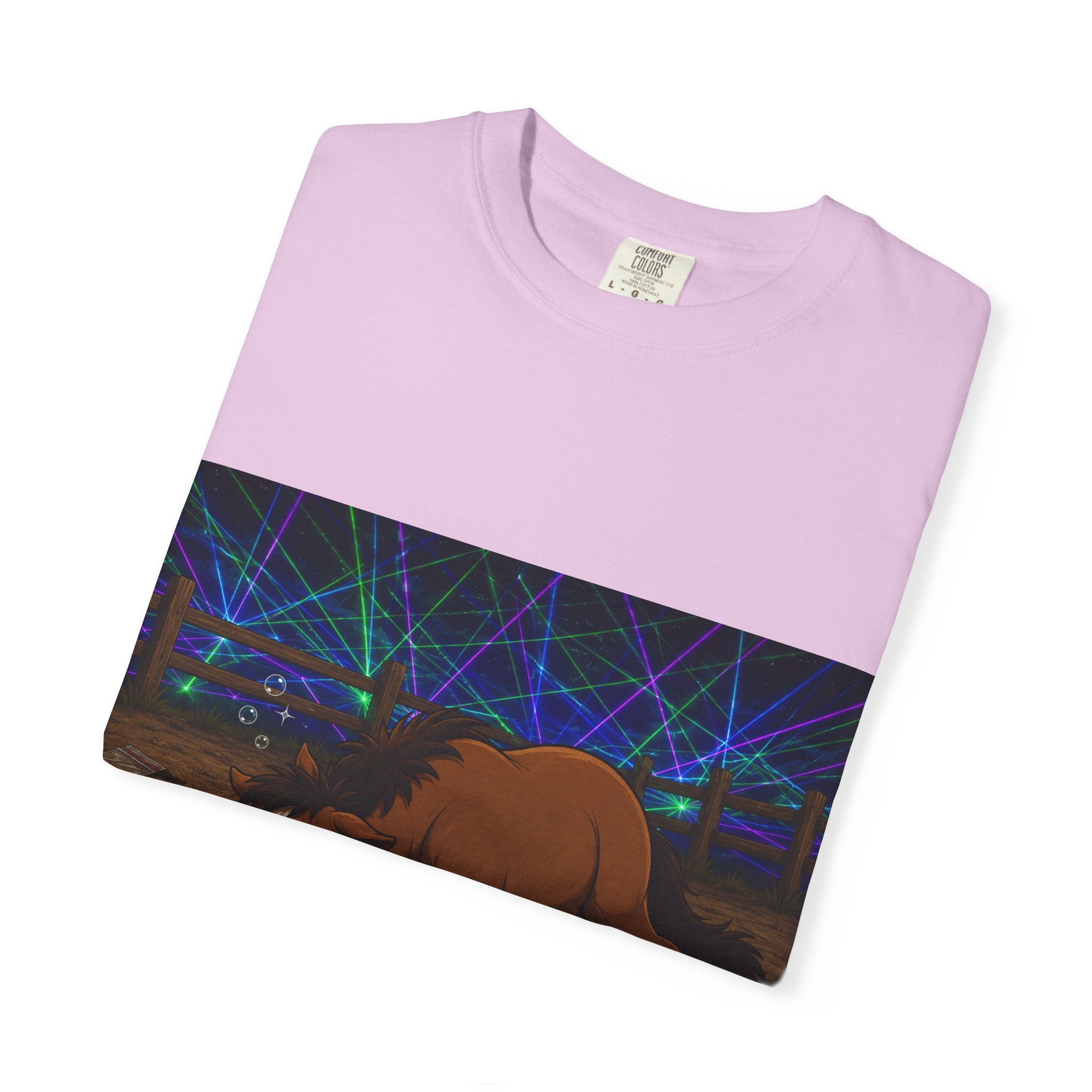 Horse K-Hole Tee (Front & Back Graphic) - T shirt