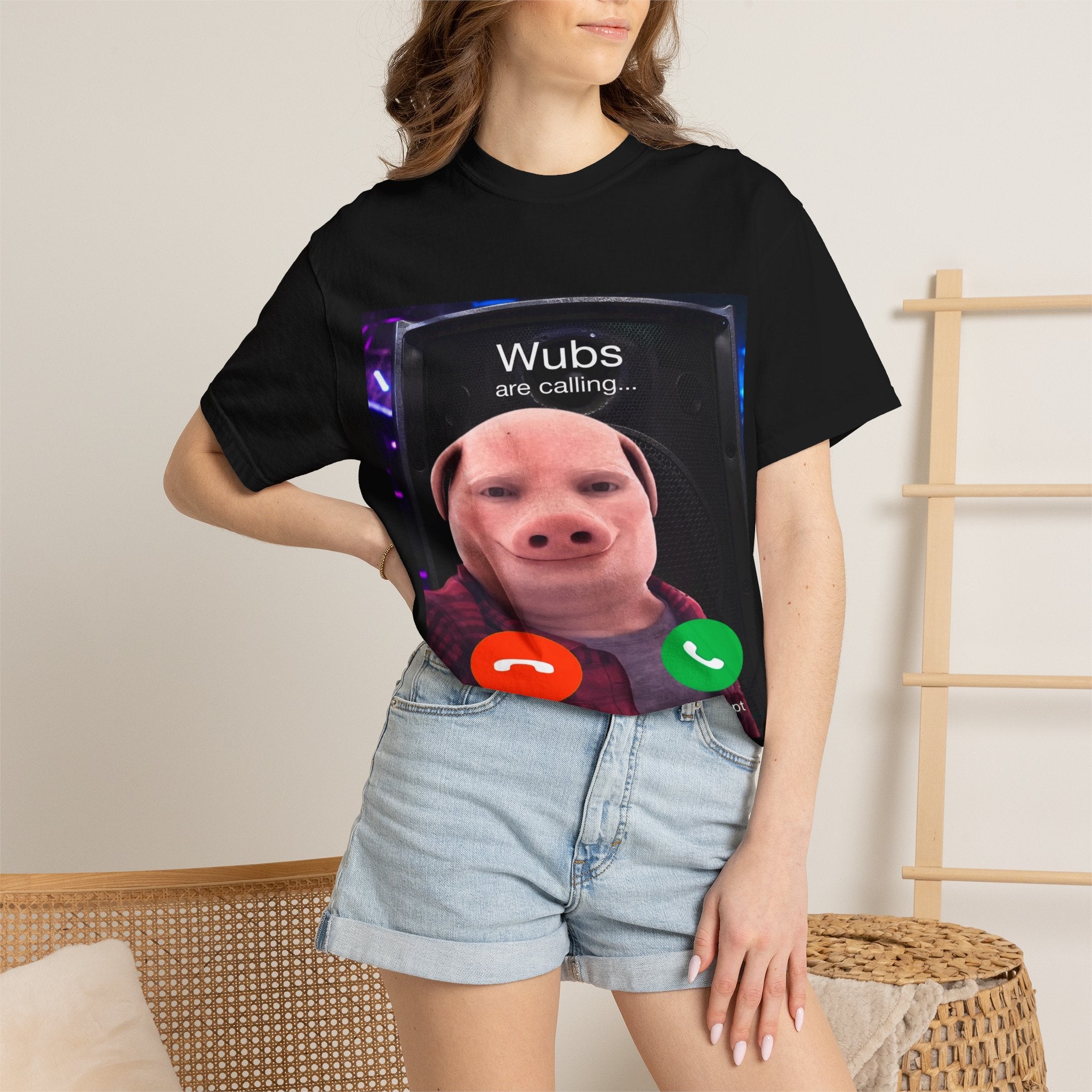 Wubs Are Calling T‑Shirt - Dubstep Tee