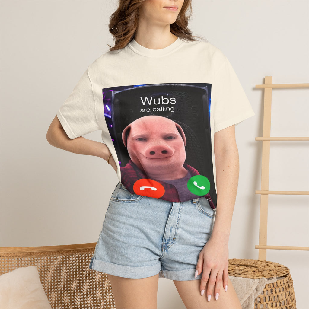 Wubs Are Calling T‑Shirt - Dubstep Tee
