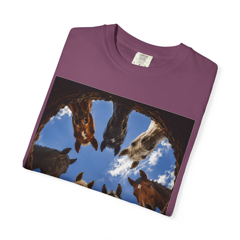 K-Hole Horses Graphic T-Shirt