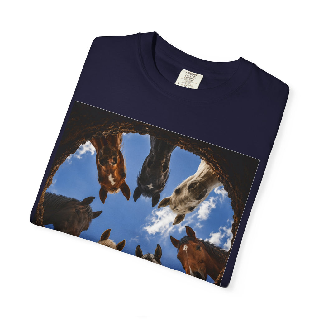 K-Hole Horses Graphic T-Shirt
