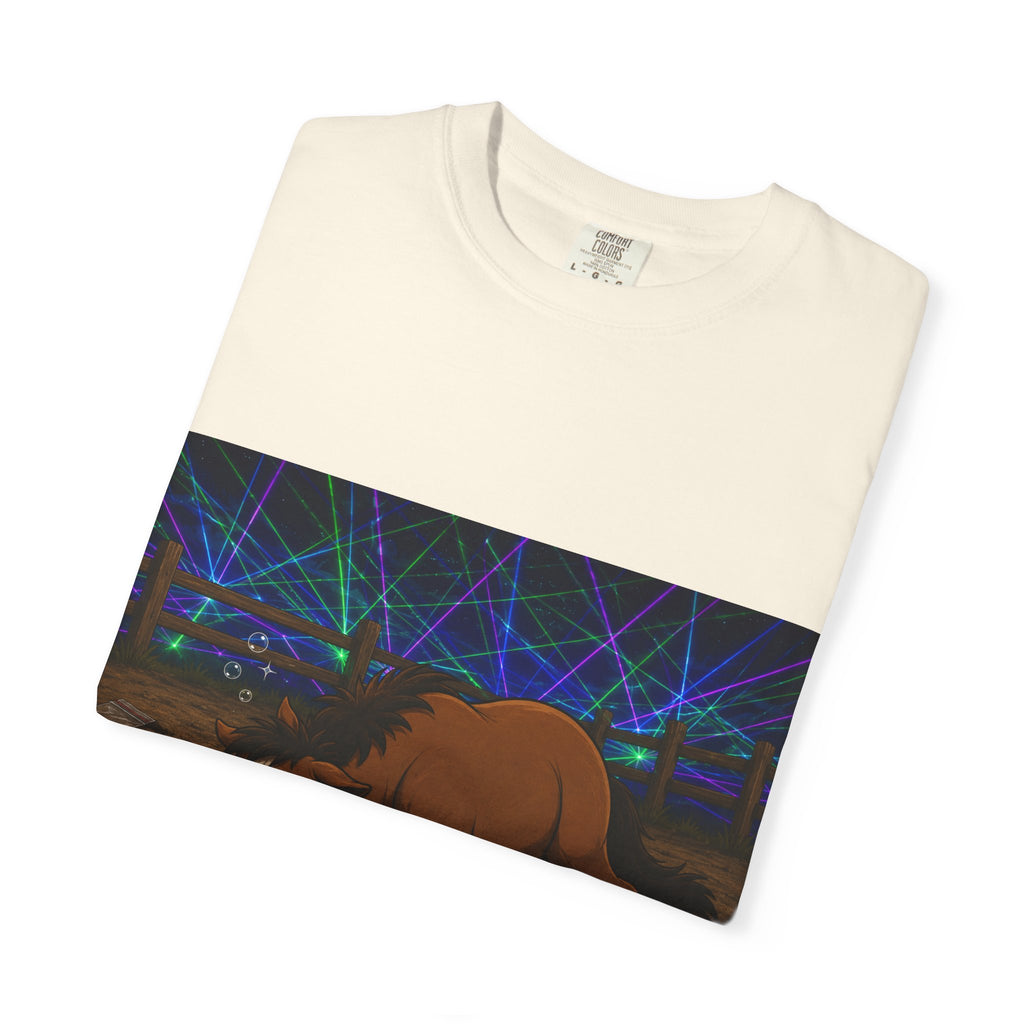 Horse K-Hole Tee (Front & Back Graphic) - T shirt