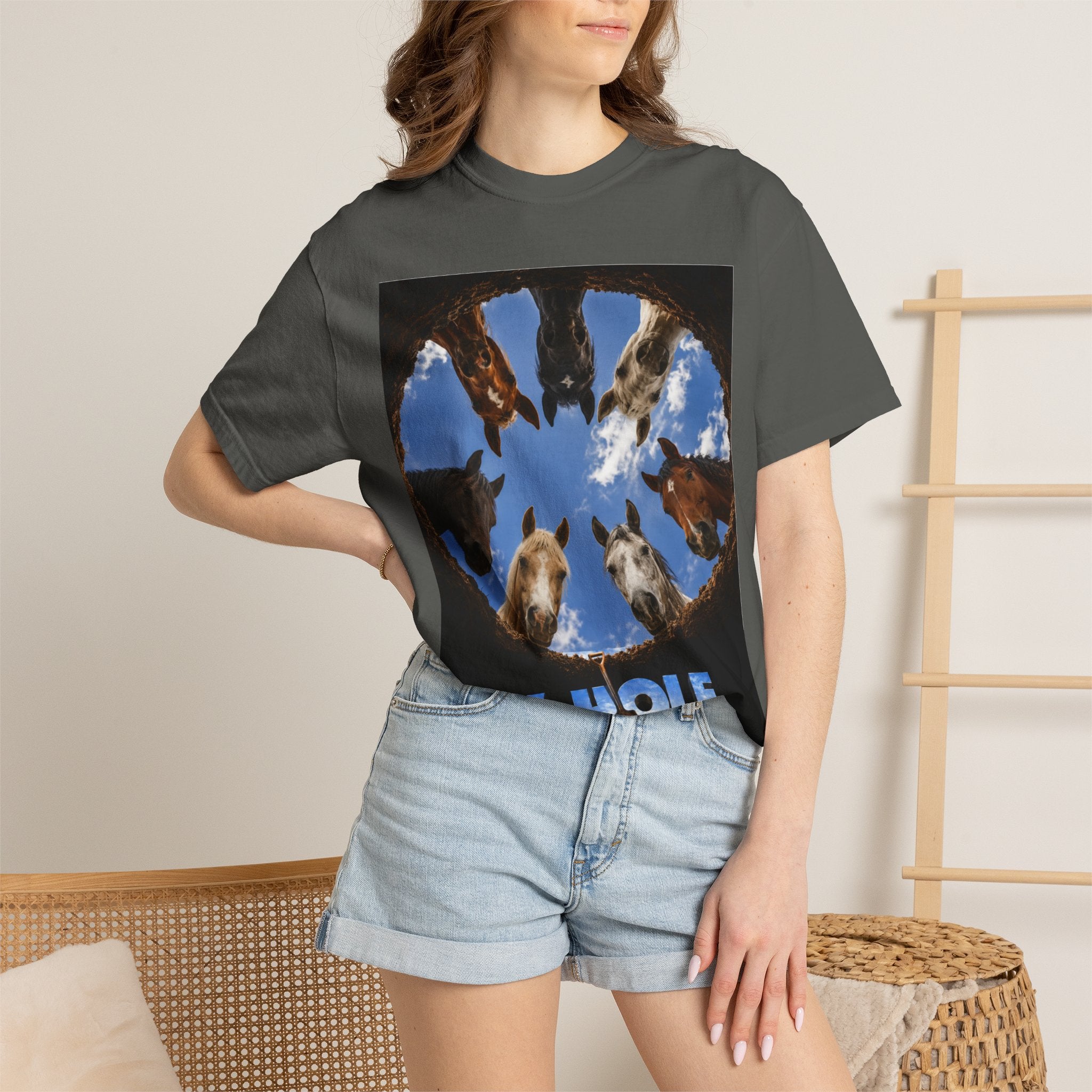 K-Hole Horses Graphic T-Shirt