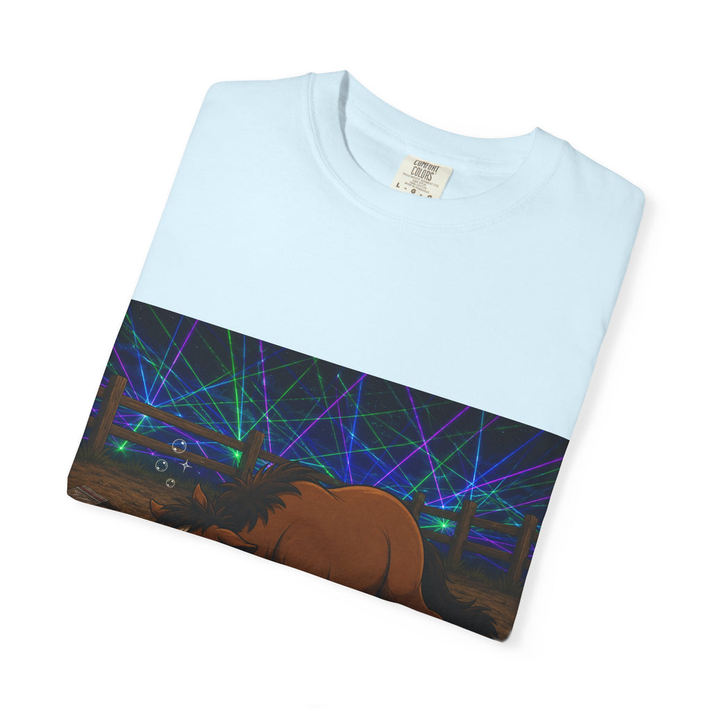 Horse K-Hole Tee (Front & Back Graphic) - T shirt