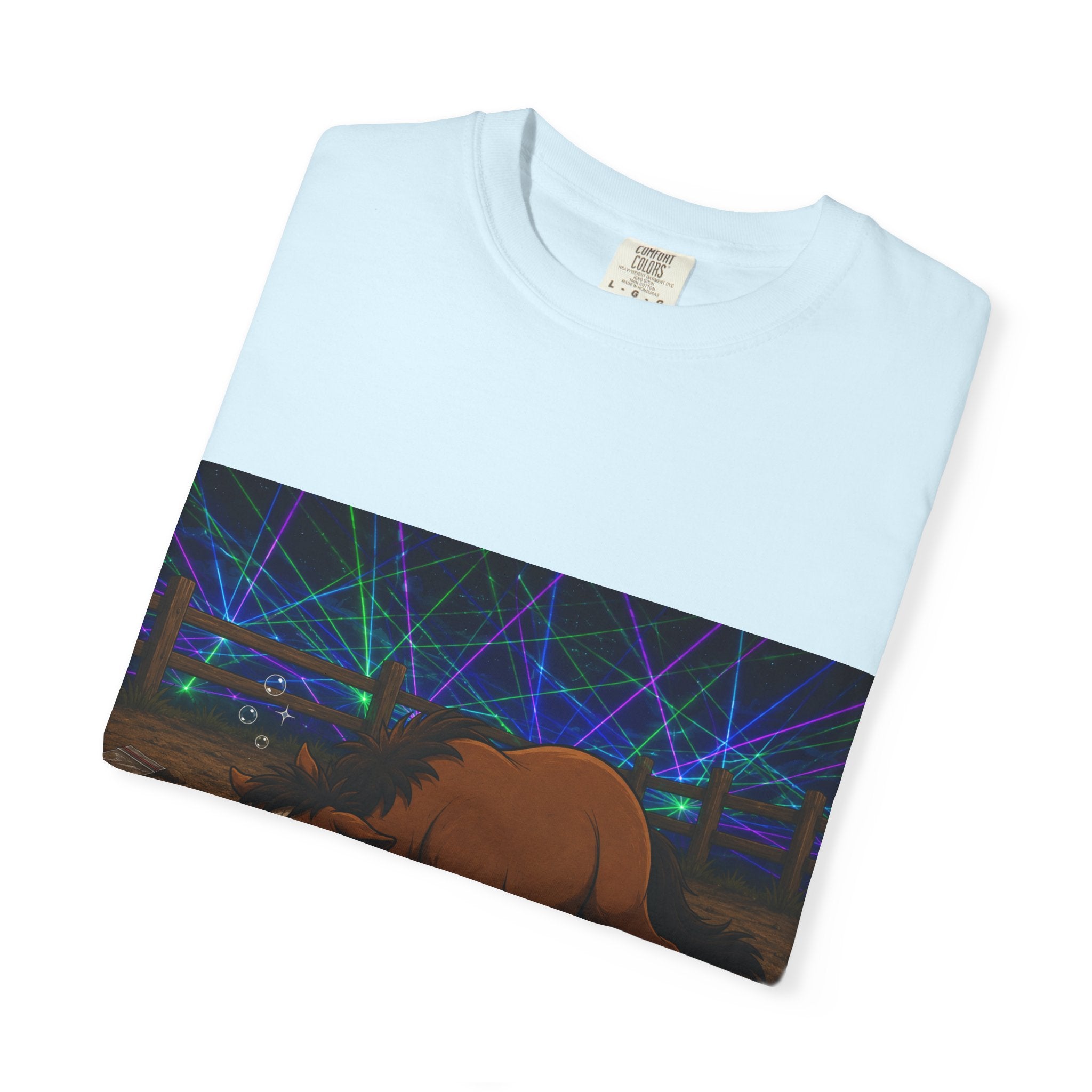 Horse K-Hole Tee (Front & Back Graphic) - T shirt