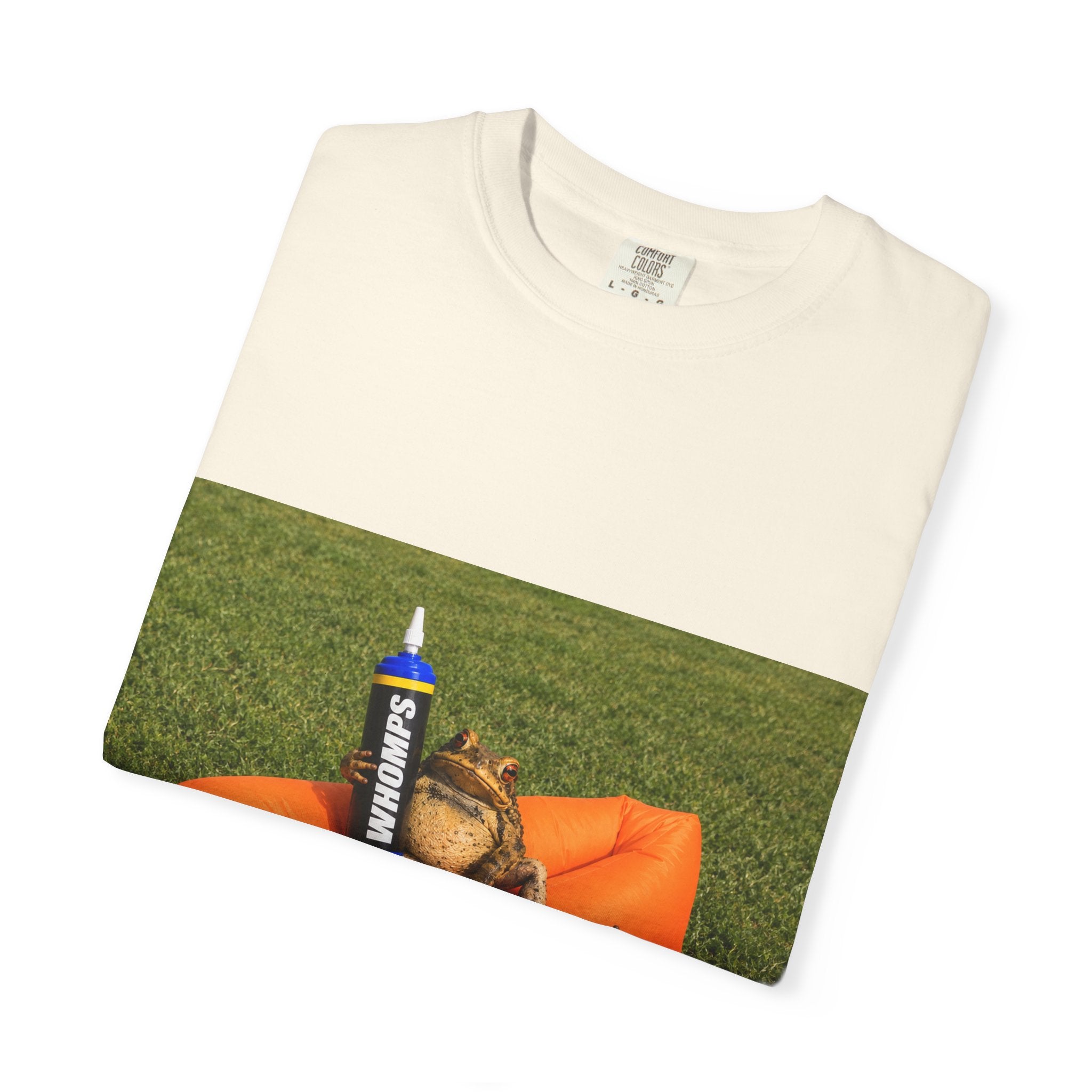 Whomp Frog on Couch T-Shirt