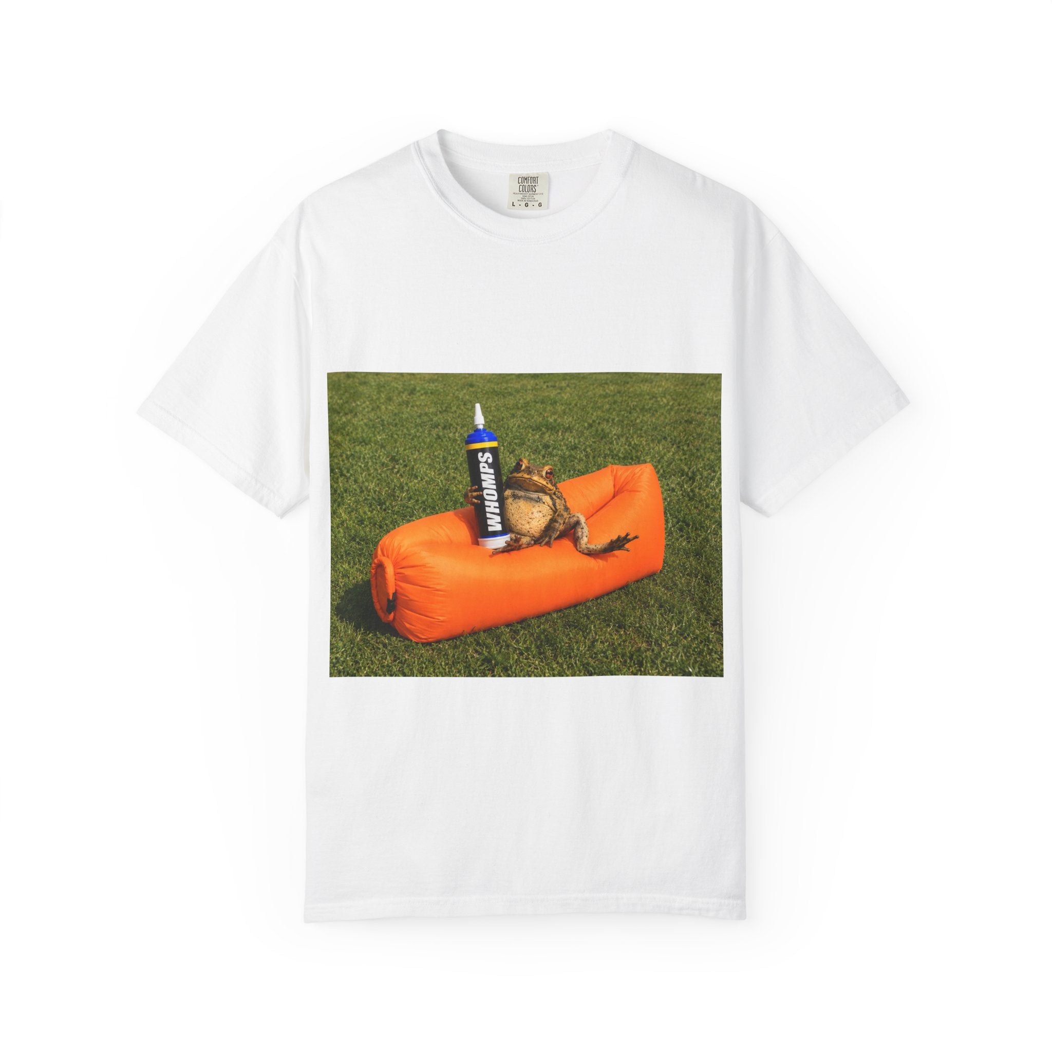 Whomp Frog on Couch T-Shirt