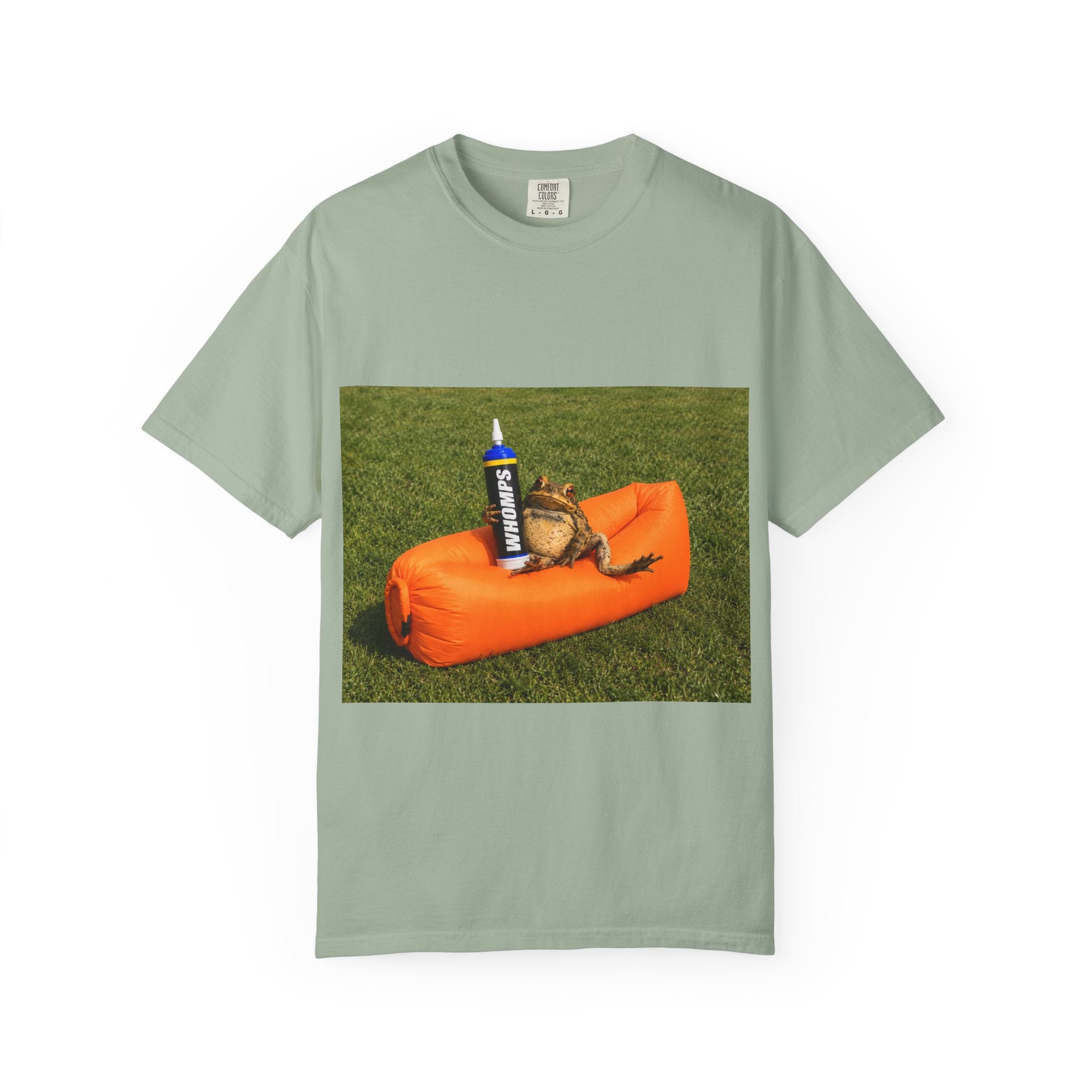 Whomp Frog on Couch T-Shirt