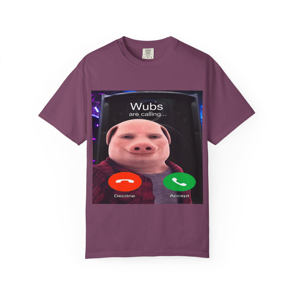 Wubs Are Calling T‑Shirt - Dubstep Tee