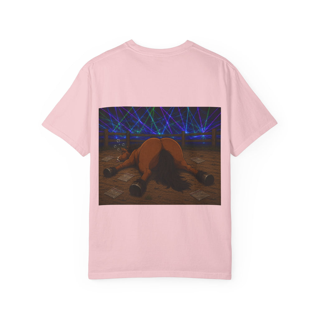 Horse K-Hole Tee (Front & Back Graphic) - T shirt
