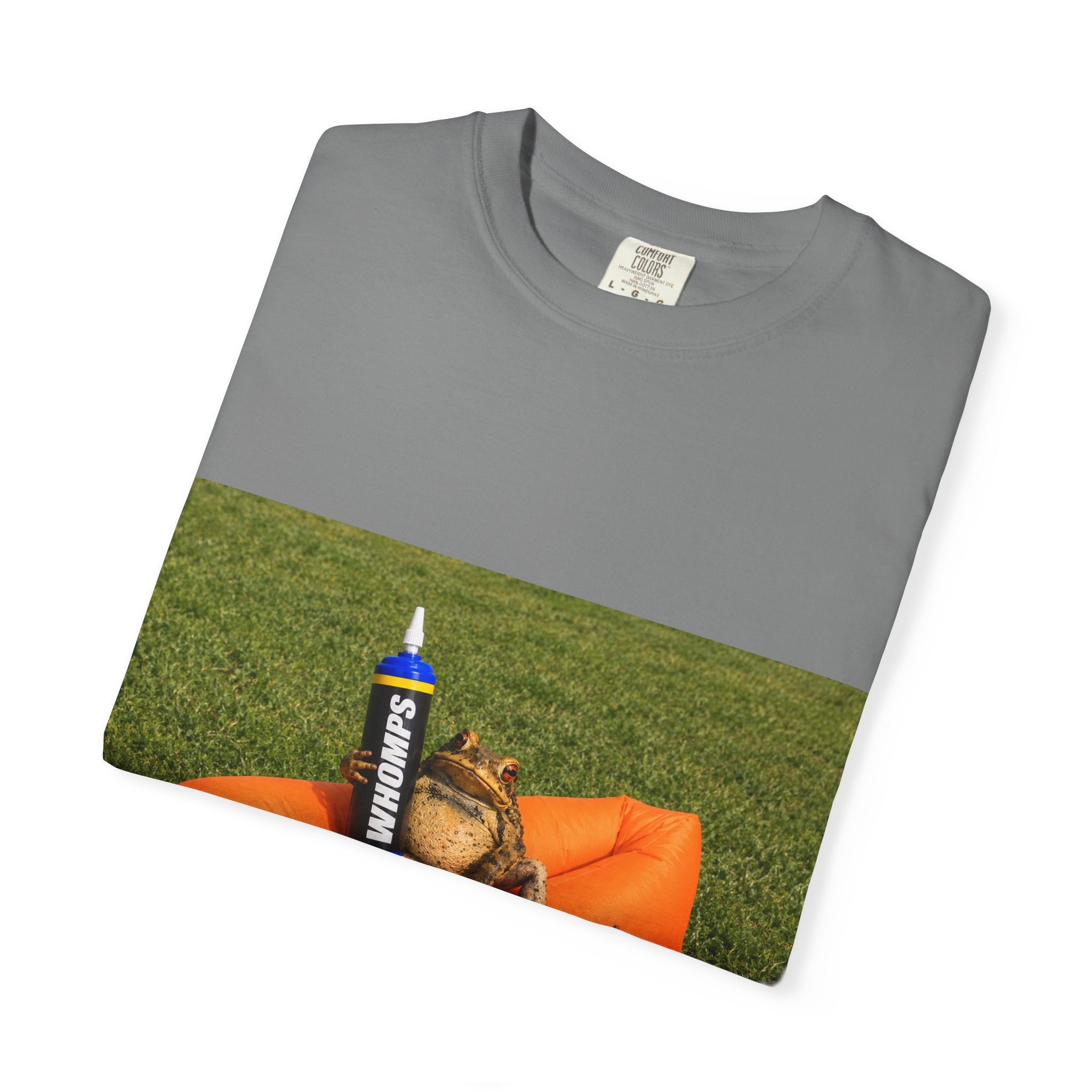 Whomp Frog on Couch T-Shirt