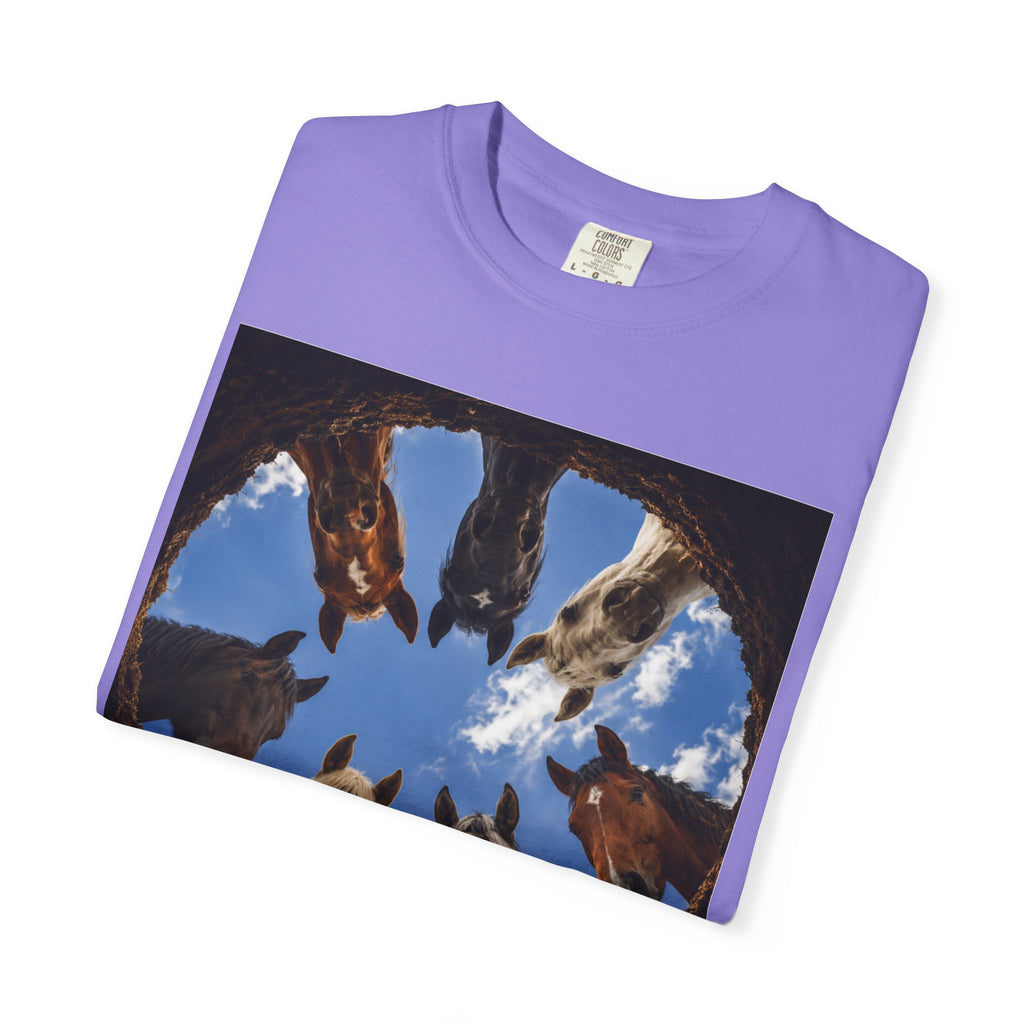 K-Hole Horses Graphic T-Shirt