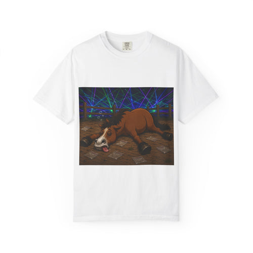 Horse K-Hole Tee (Front & Back Graphic) - T shirt