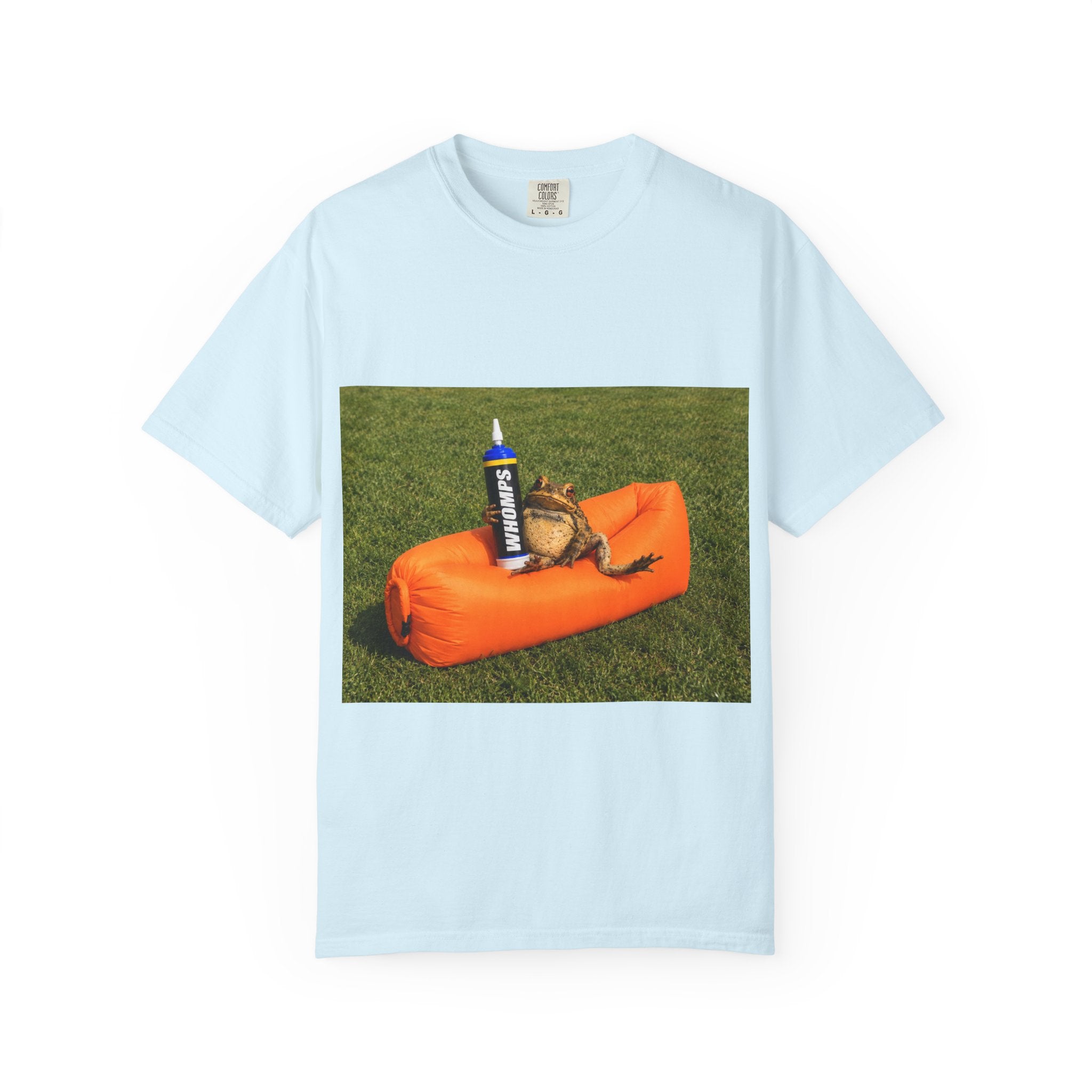 Whomp Frog on Couch T-Shirt