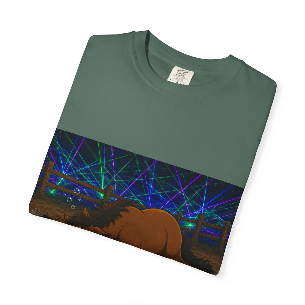 Horse K-Hole Tee (Front & Back Graphic) - T shirt