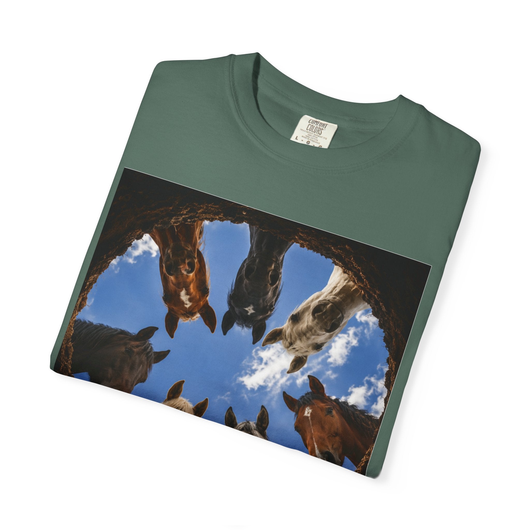 K-Hole Horses Graphic T-Shirt