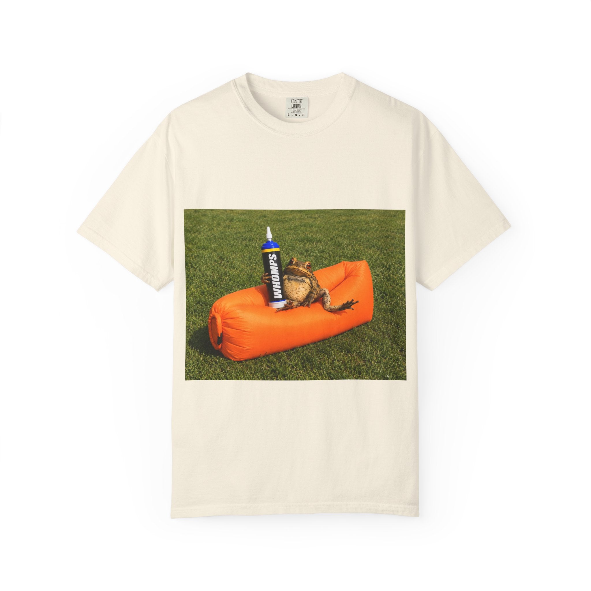Whomp Frog on Couch T-Shirt