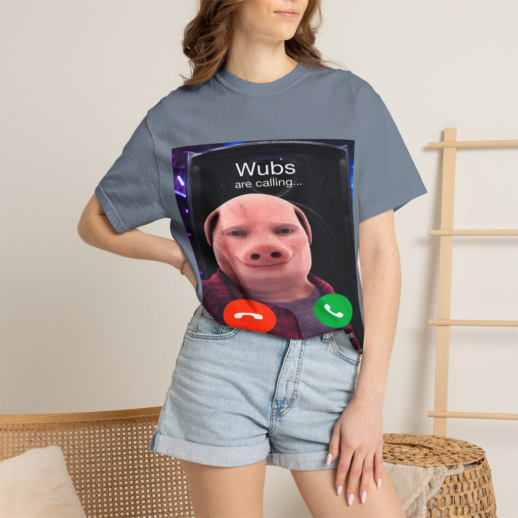 Wubs Are Calling T‑Shirt - Dubstep Tee