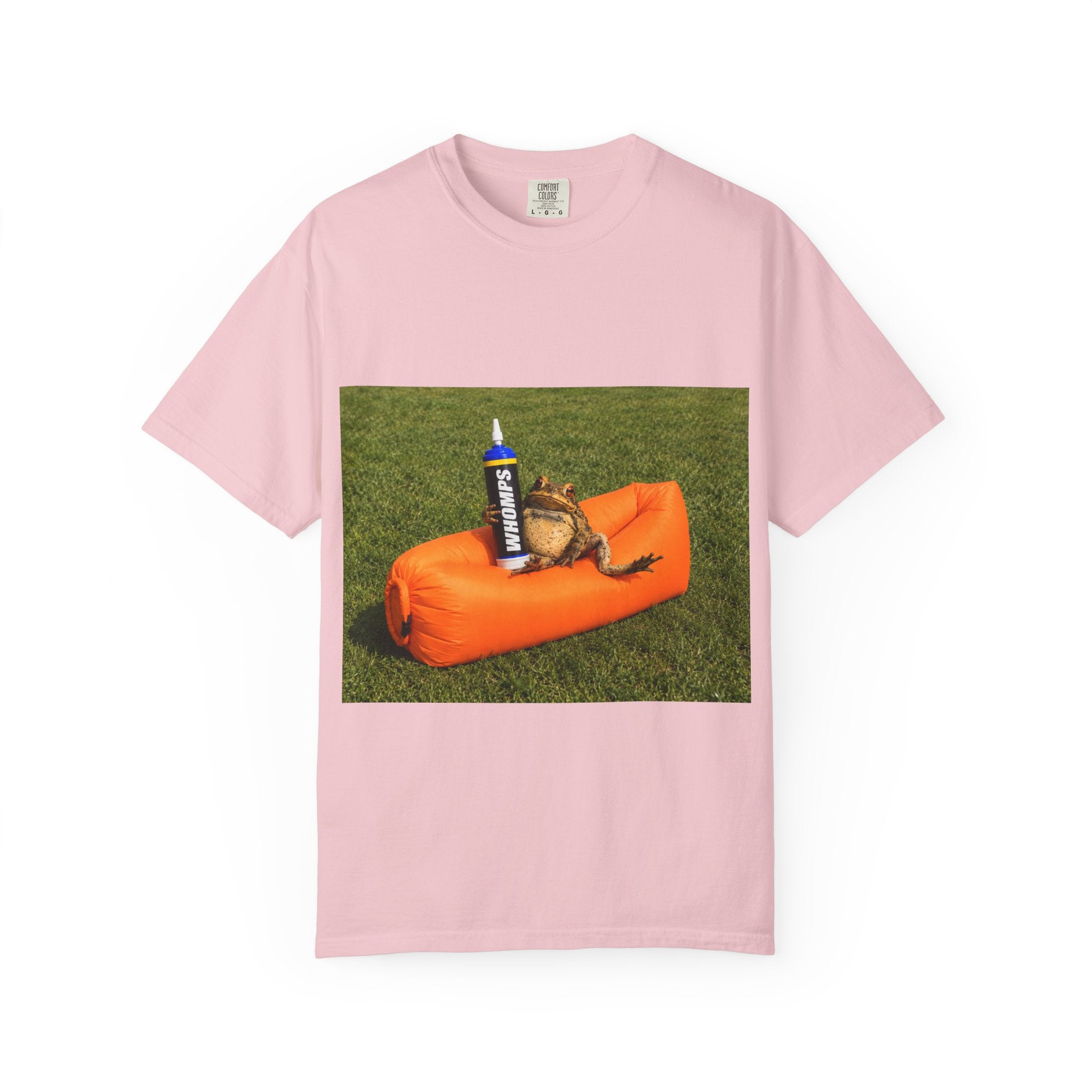 Whomp Frog on Couch T-Shirt