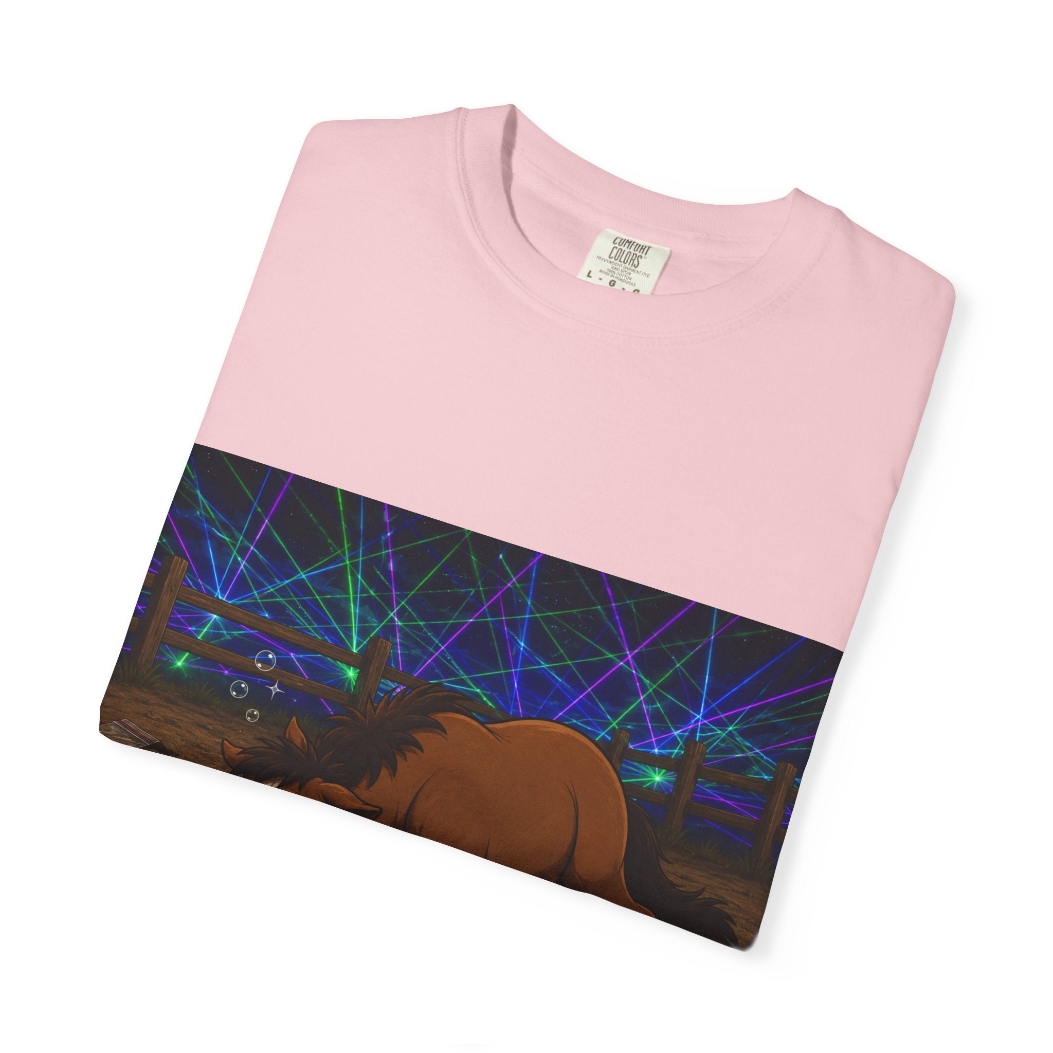 Horse K-Hole Tee (Front & Back Graphic) - T shirt