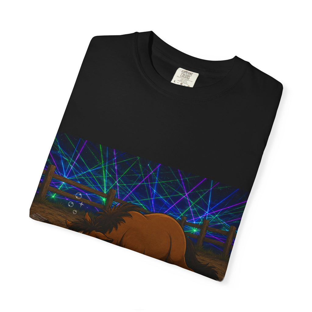 Horse K-Hole Tee (Front & Back Graphic) - T shirt