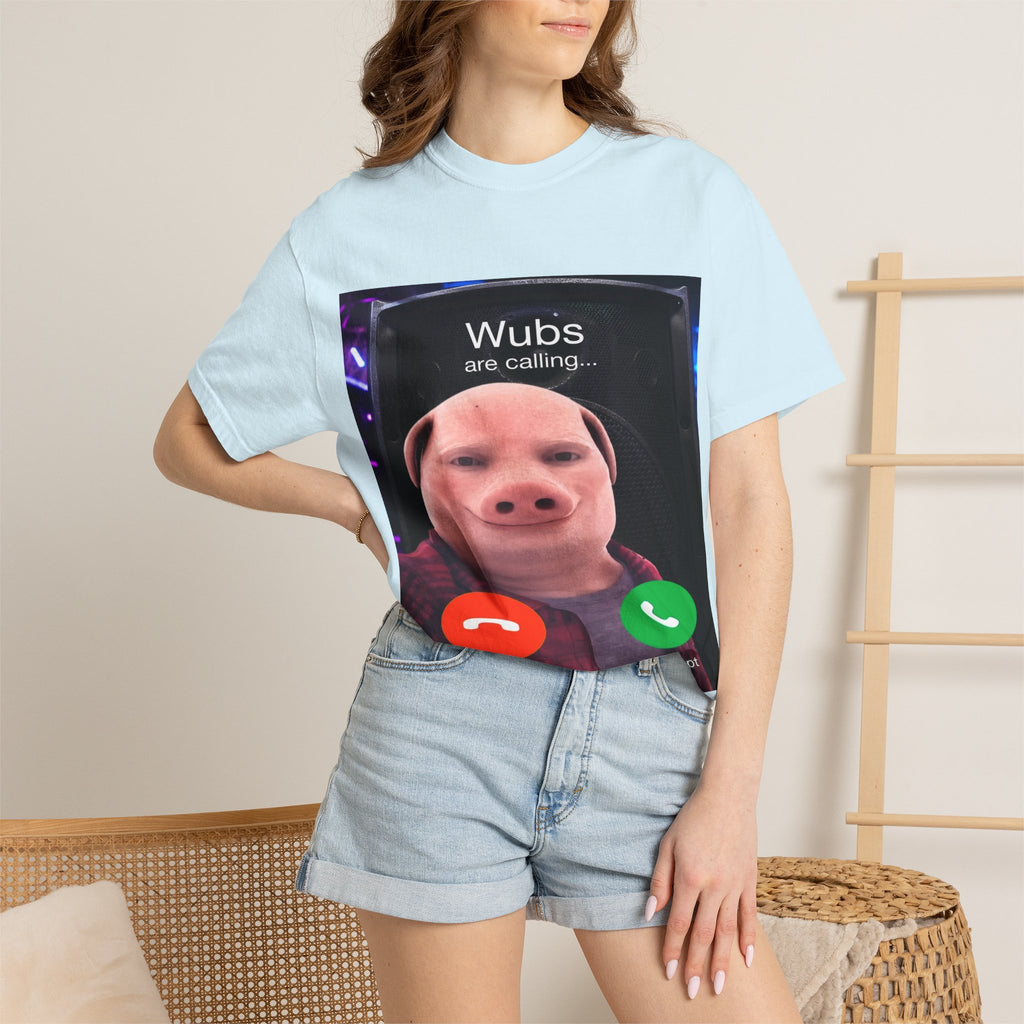 Wubs Are Calling T‑Shirt - Dubstep Tee