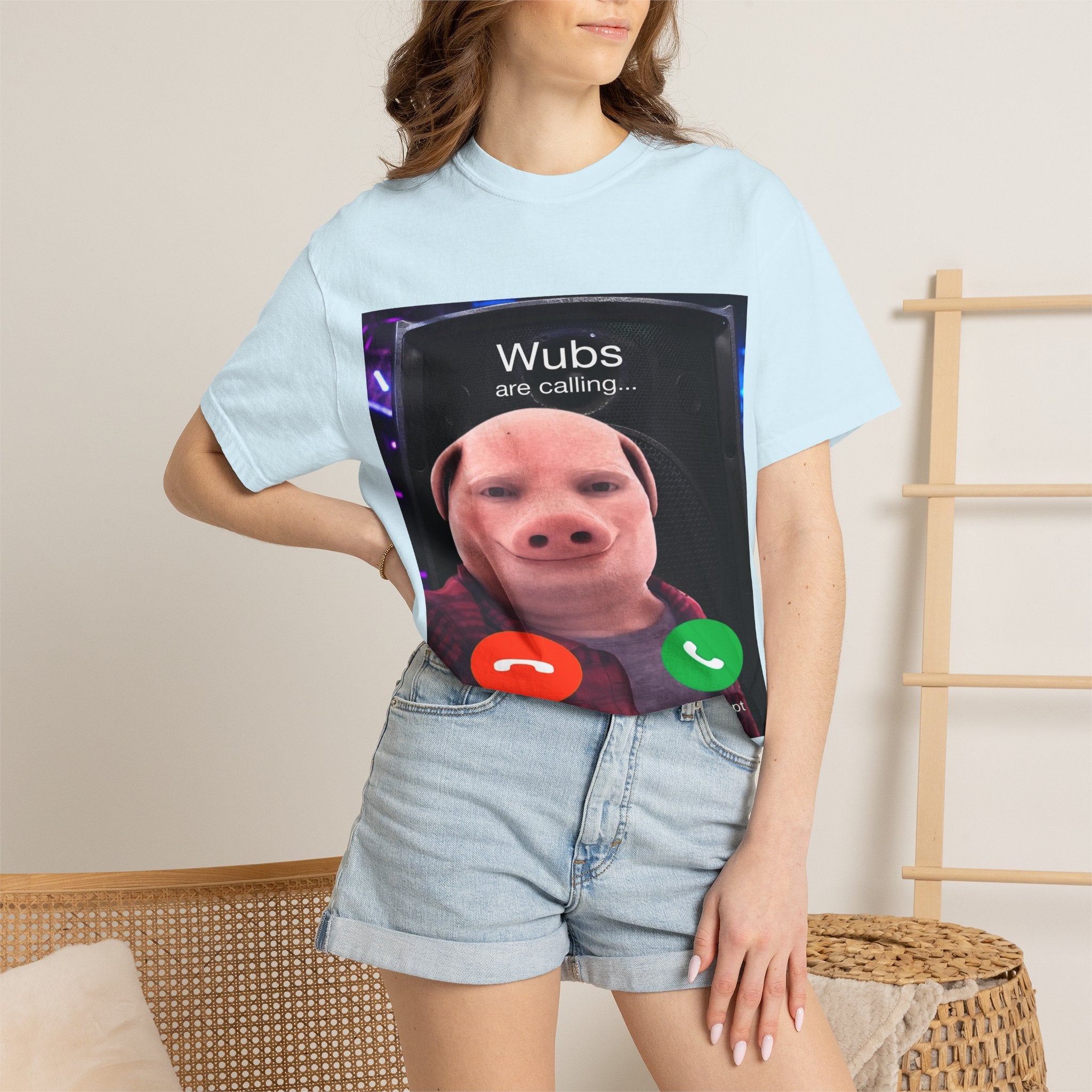 Wubs Are Calling T‑Shirt - Dubstep Tee