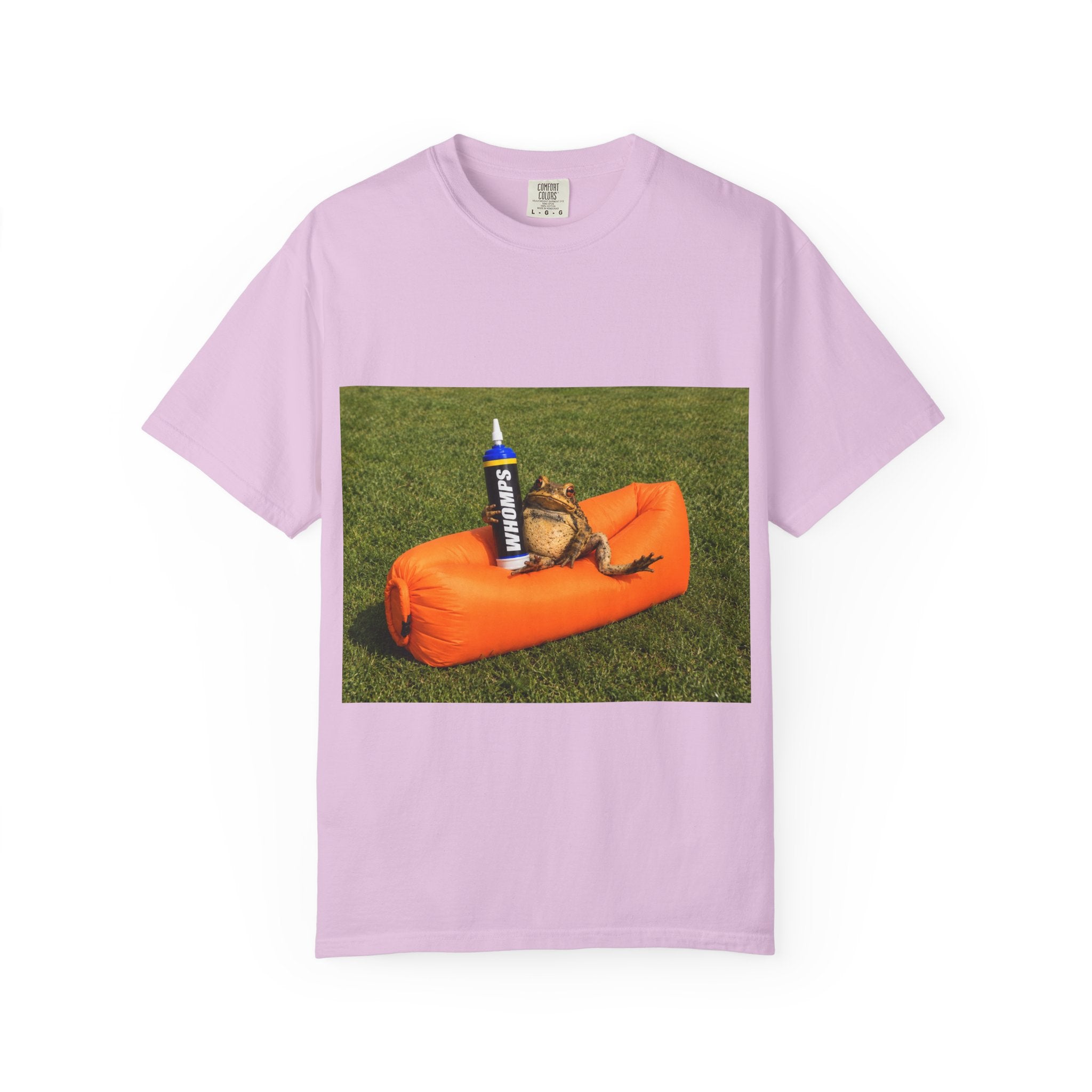Whomp Frog on Couch T-Shirt