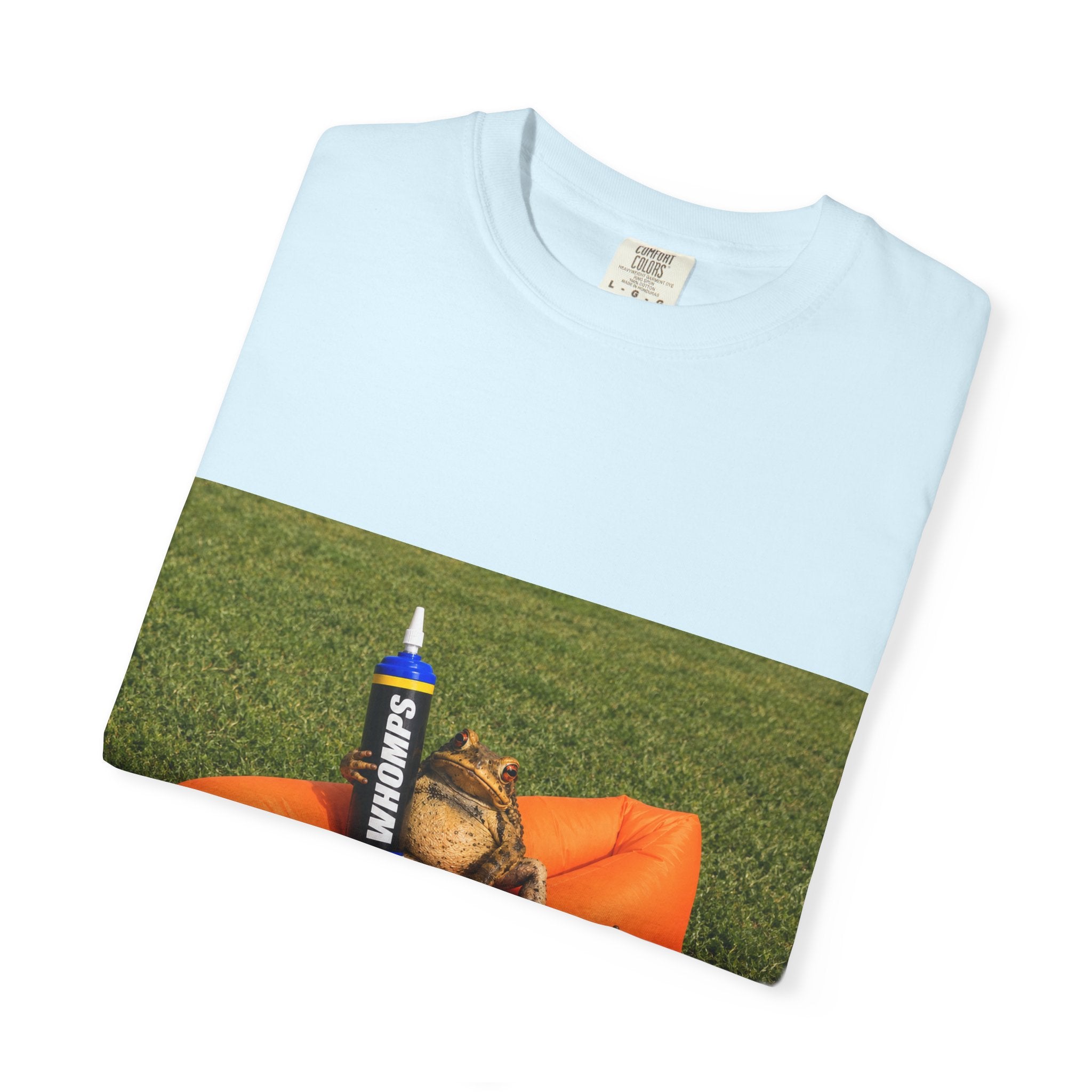 Whomp Frog on Couch T-Shirt