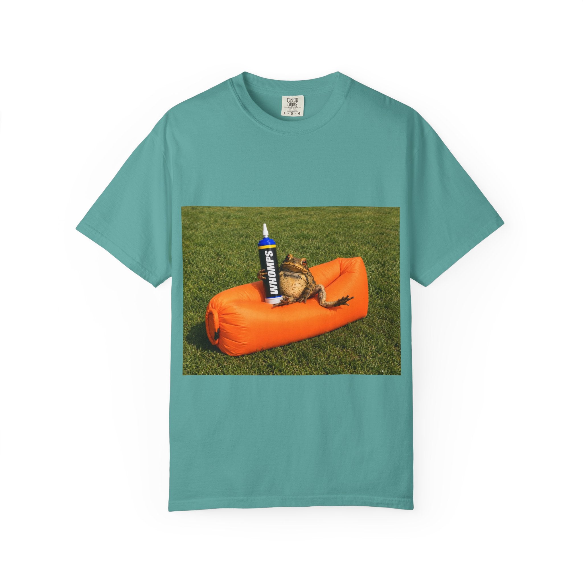 Whomp Frog on Couch T-Shirt