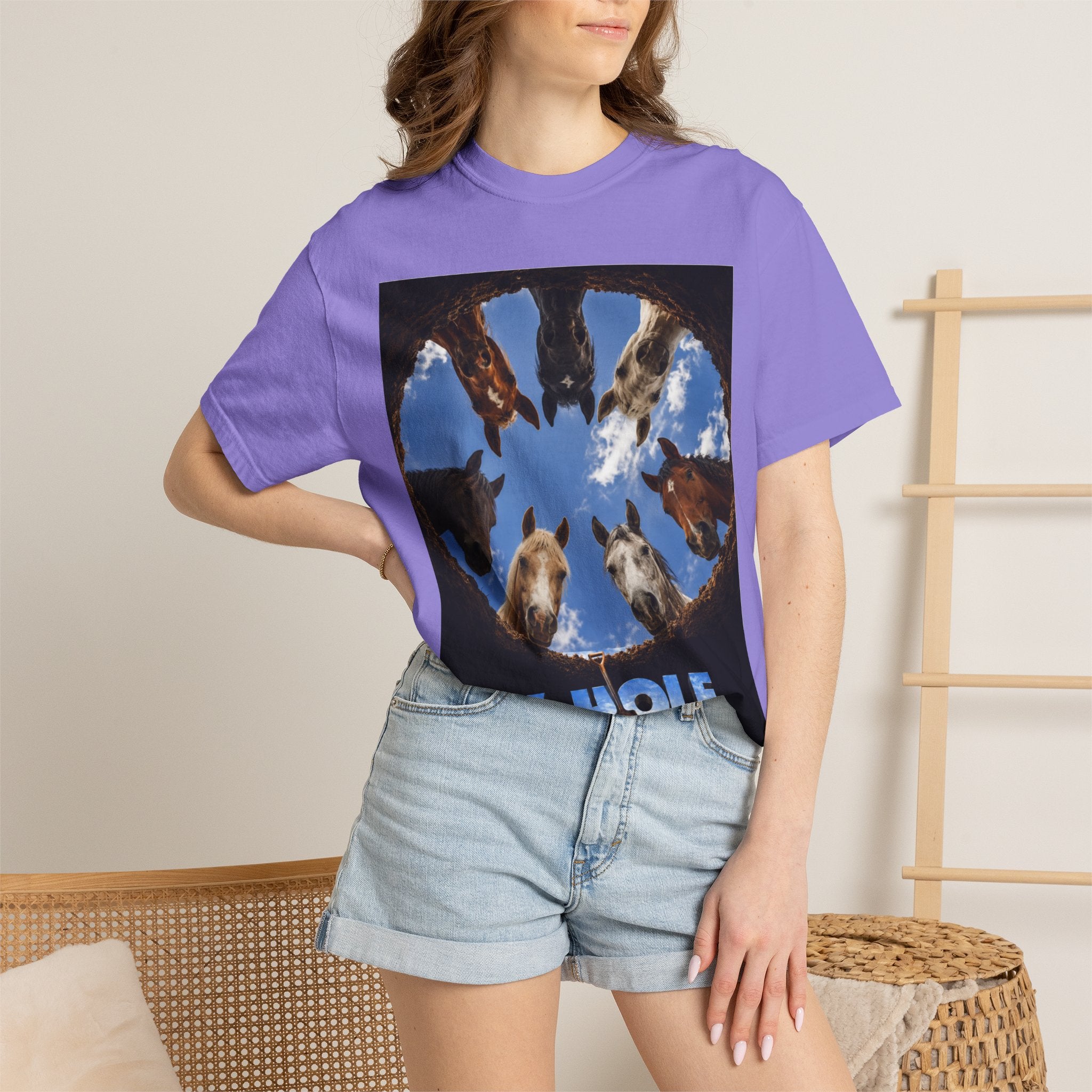 K-Hole Horses Graphic T-Shirt