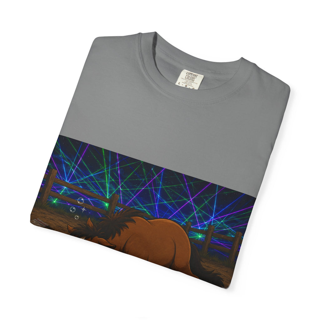 Horse K-Hole Tee (Front & Back Graphic) - T shirt