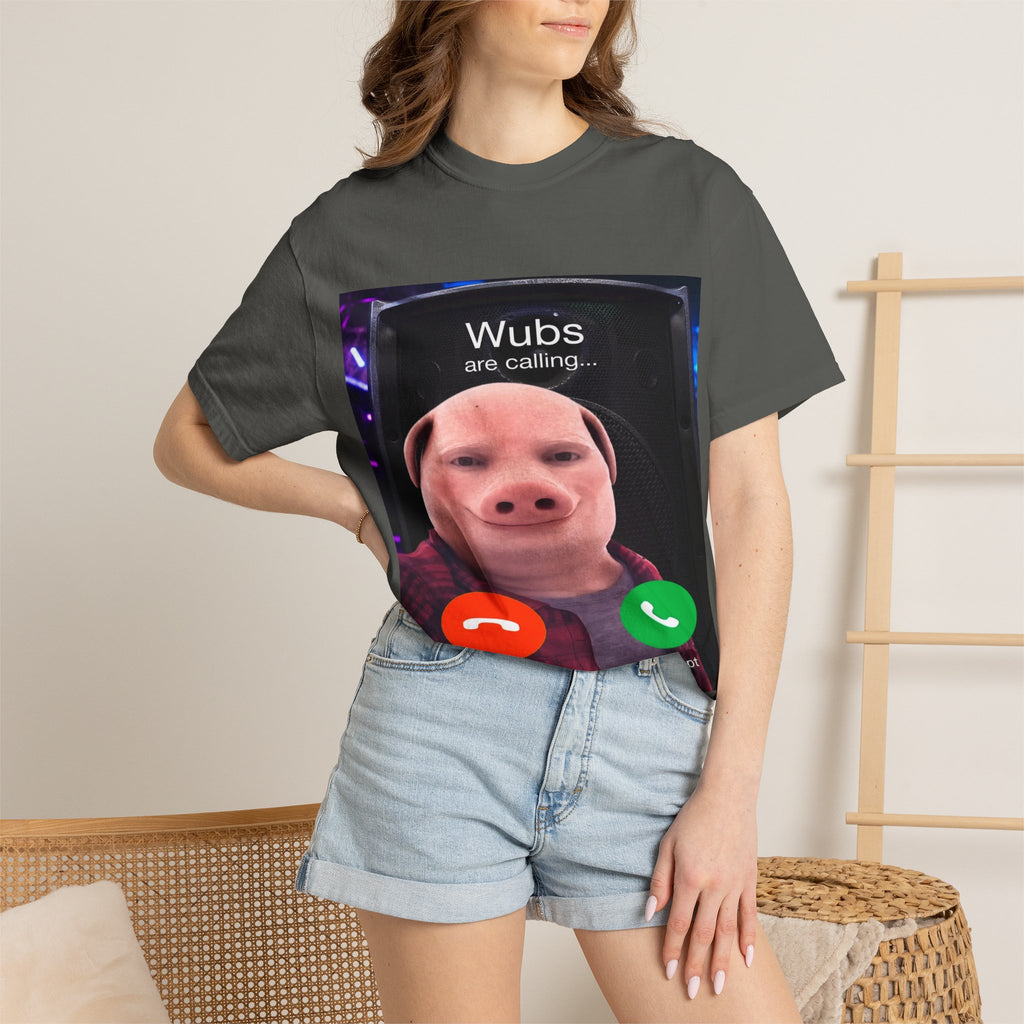 Wubs Are Calling T‑Shirt - Dubstep Tee