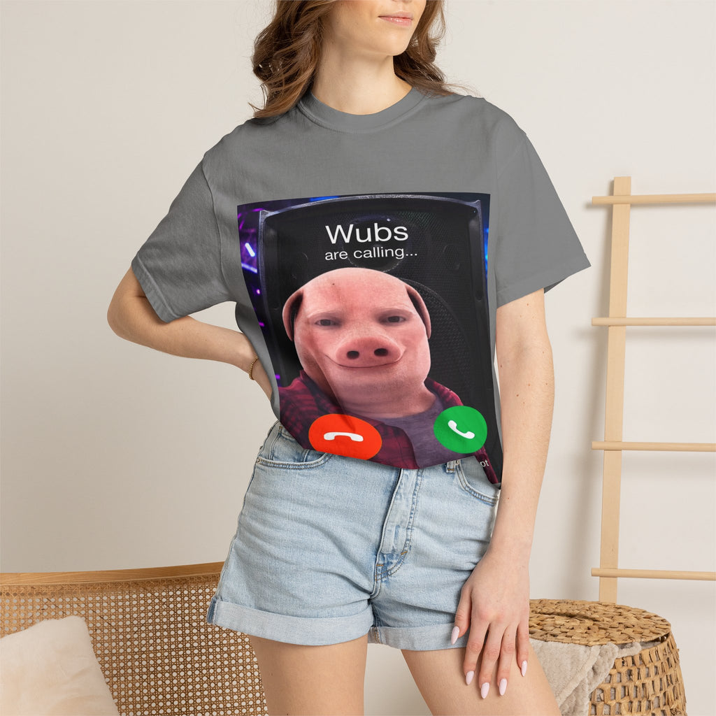 Wubs Are Calling T‑Shirt - Dubstep Tee