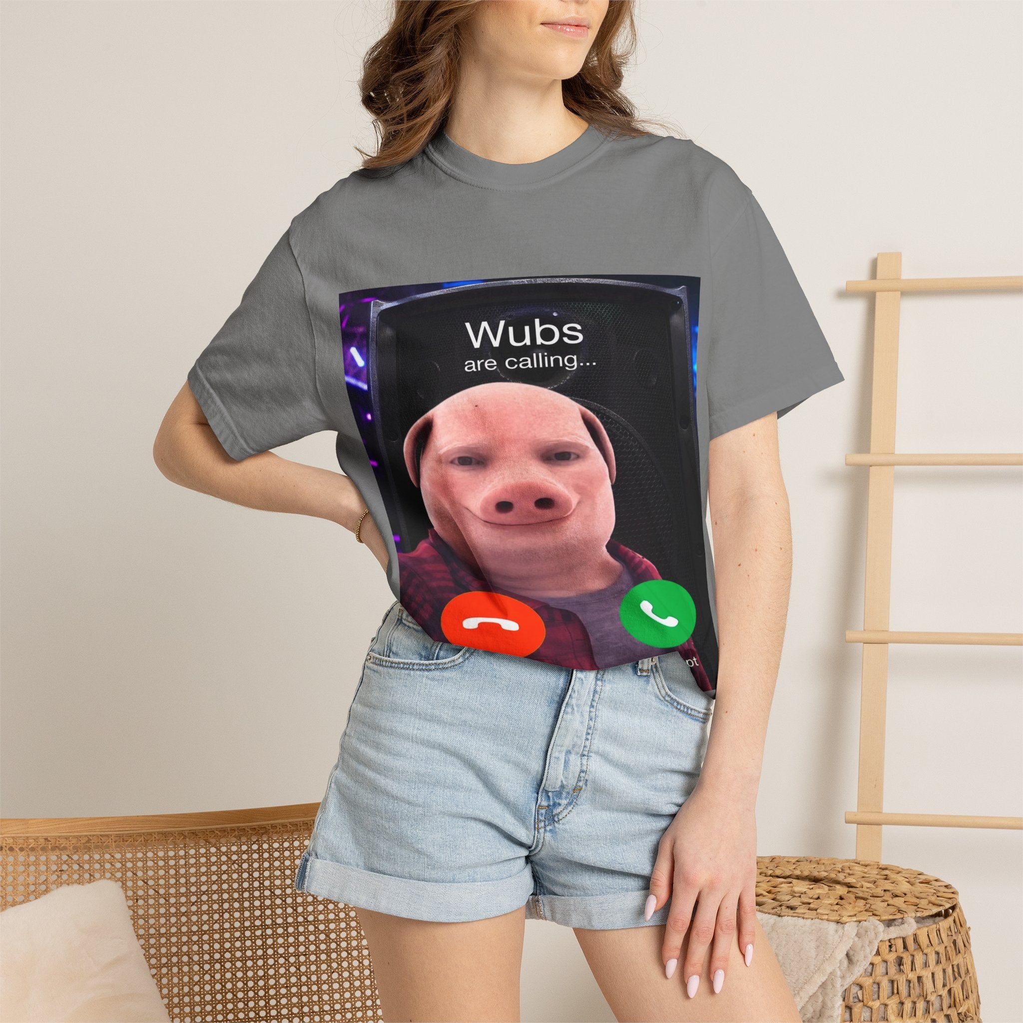 Wubs Are Calling T‑Shirt - Dubstep Tee