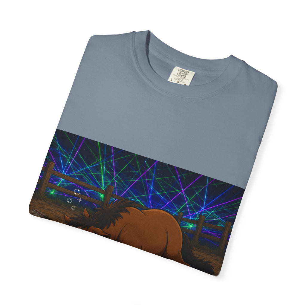 Horse K-Hole Tee (Front & Back Graphic) - T shirt